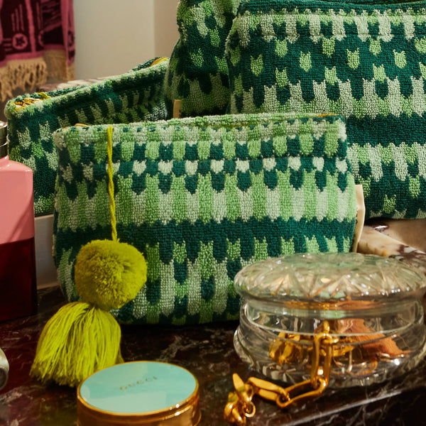 Arlette Terry Pouch - Jade