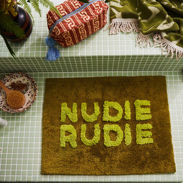 NUDIE RUDIE BATH MAT MINI - ARTICHOKE