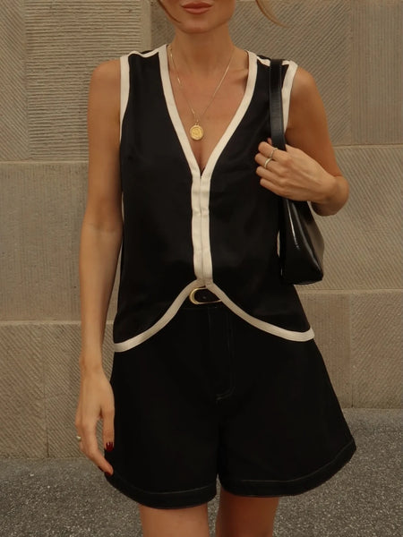 THE CLEMENT CUPRO TOP