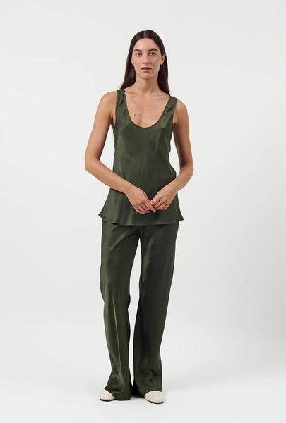 Bias Cut Pants Cedar