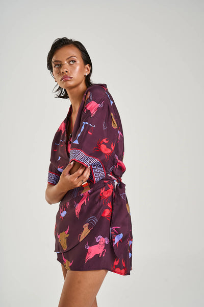 BUTTON UP SS SHIRT - ZODIAC