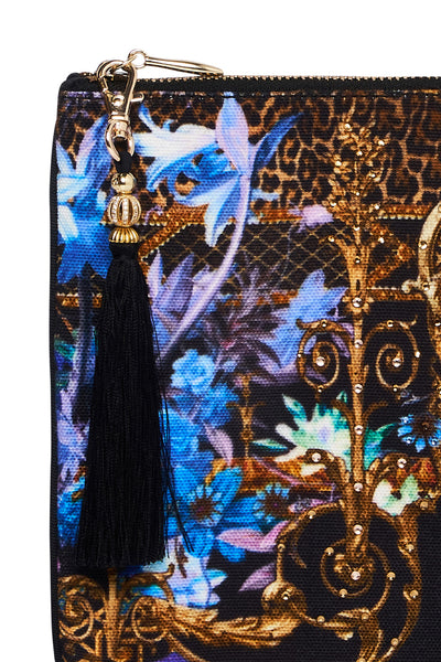 Small Canvas Clutch- Palace Playhouse