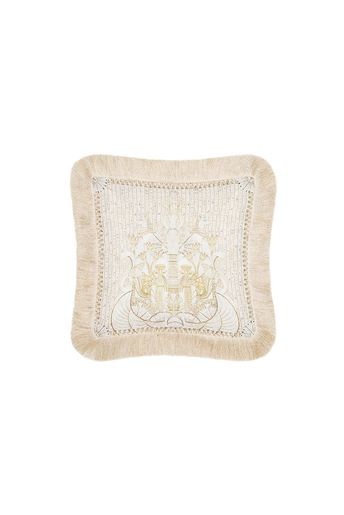 Small Square Cushion- The Queens Chamber