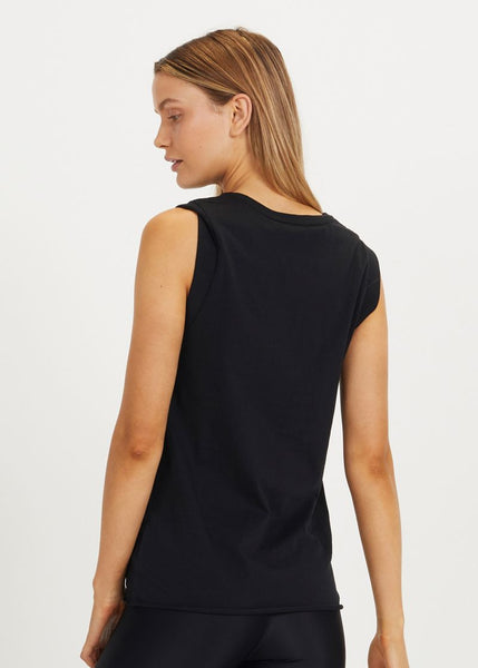 Muscle Tank- Black