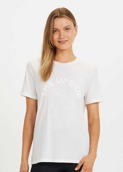 The Upside Tee- White