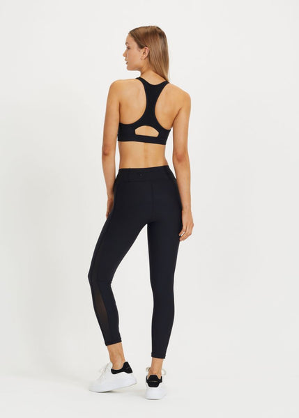 Matte Midi Pant- Black