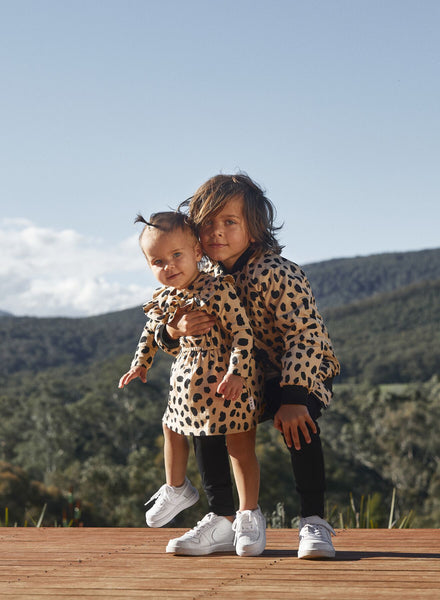 Animal Spot Reversible Bomber