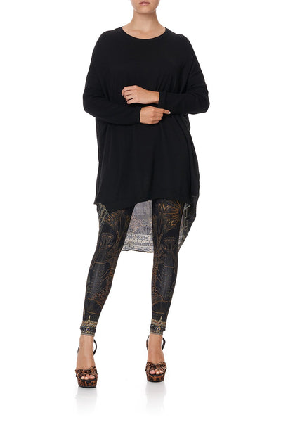 Long Sleeve Jumper W/ Print Back- Cobra King