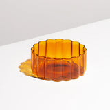 Wave Bowl - Amber