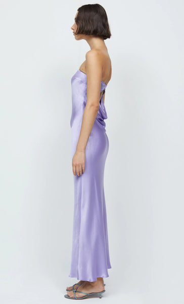 Moon Dance Strapless Dress- Lilac