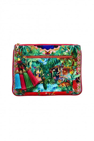 Small Canvas Clutch- Bennys Blessing