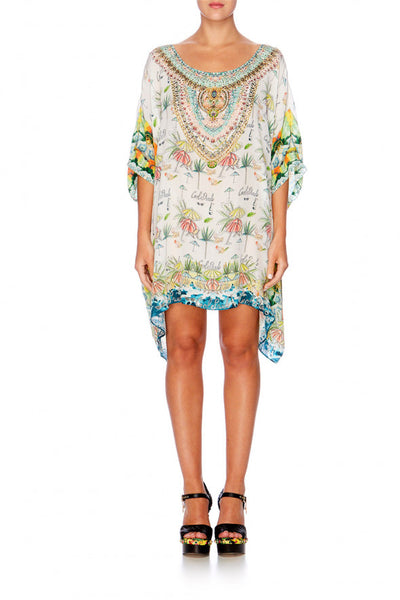 Short Round Neck Kaftan- Sundowners