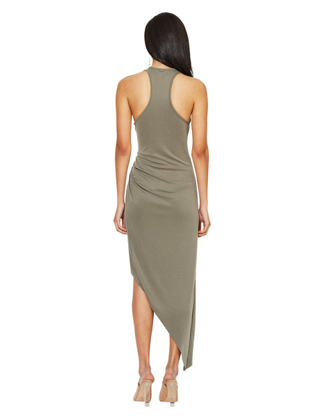 Earth Warrior Racer Dress- Khaki
