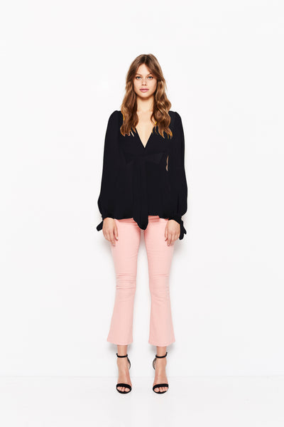 Delightful Blouse- Black