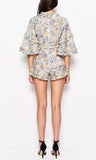 Choose Me Playsuit- Gold Bloom