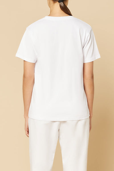 Nude Organic Heritage Tee- White
