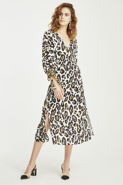 Leopard Lounge Midi Dress