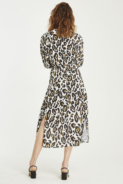 Leopard Lounge Midi Dress