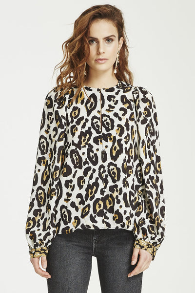 Leopard Lounge Top- Print