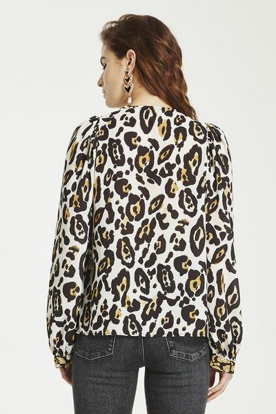 Leopard Lounge Top- Print