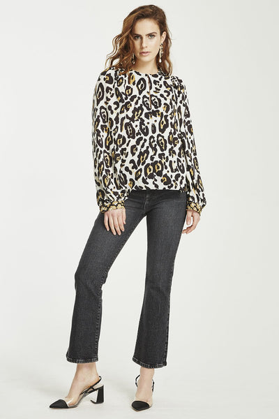 Leopard Lounge Top- Print
