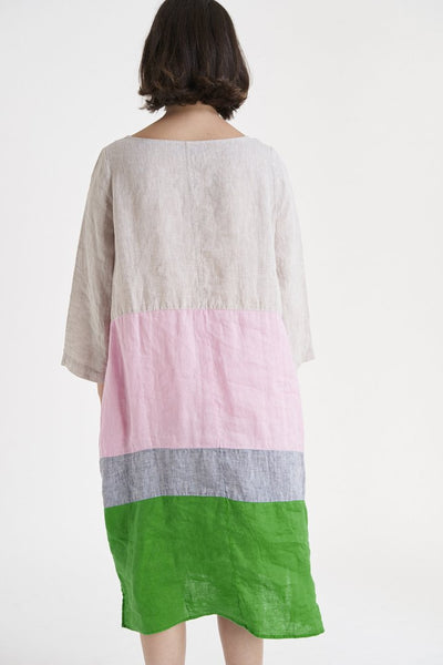 Rum + Raisin Dress- String/ Pink