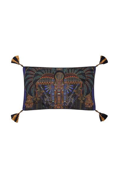 Rectangle Cushion- Scarab Rising
