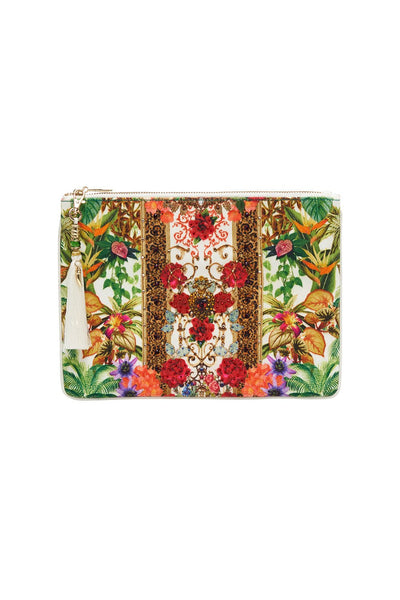 Small Canvas Clutch- Fair Verona
