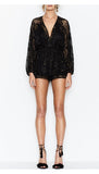 Aquarius Playsuit- Black