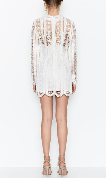 Soho Dress- Porcelain