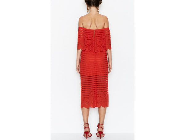 Hallelujah Dress- Scarlet