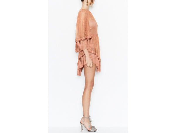 Are You Ready Girl Mini Dress- Amber