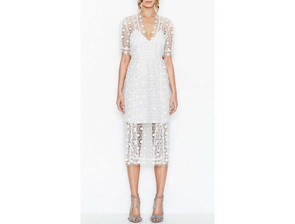 Californian Dreams Dress- Porcelain