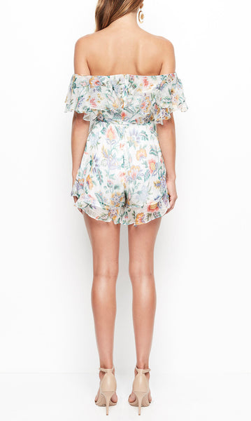 Tiny Dancer Playsuit- Ivory