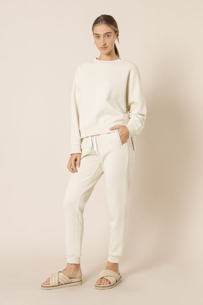 Carter Classic Oversized Sweat- Ecru