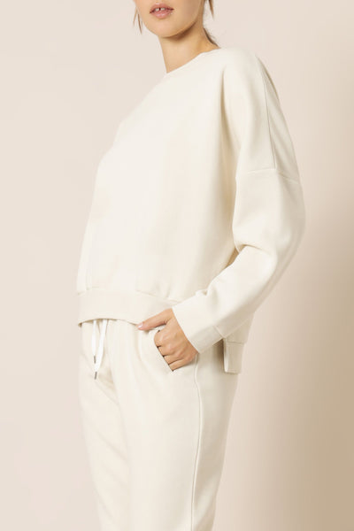 Carter Classic Oversized Sweat- Ecru