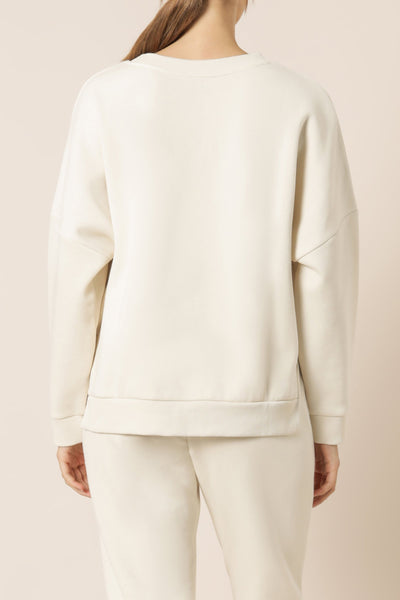 Carter Classic Oversized Sweat- Ecru