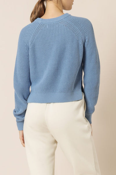 Kallie Knit Jumper- Denim Blue