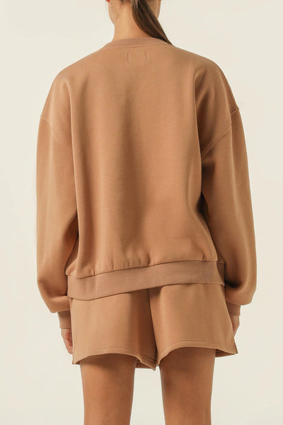 Carter Curated Sweat- Coffee