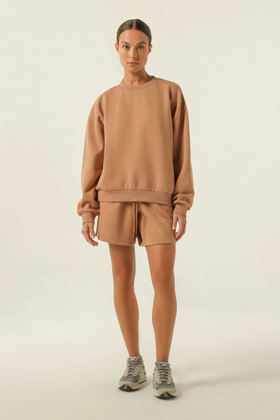 Carter Curated Sweat- Coffee