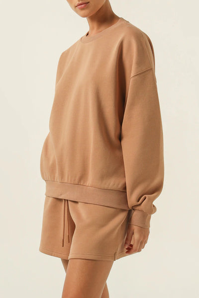 Carter Curated Sweat- Coffee