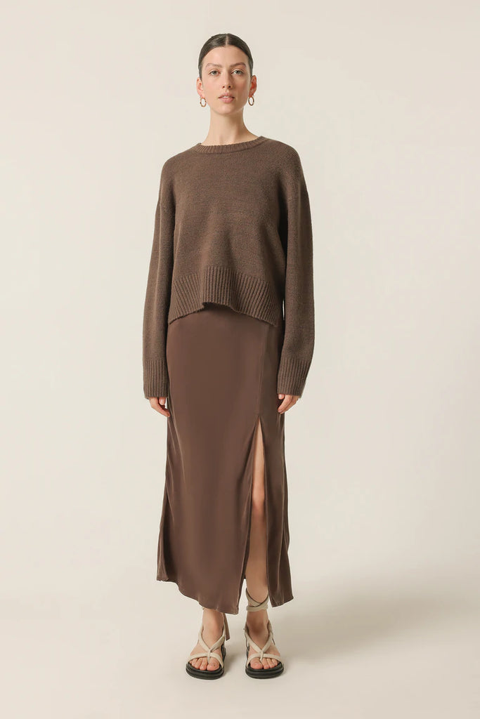 Finley Knit- Bark