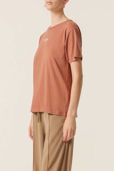 Nude. Organic Heritage Tee- Brandy – Wilson and Hunter