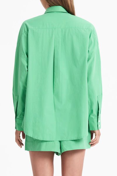 Cruz Poplin Shirt- Palm