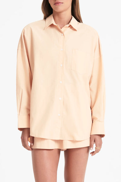 Cruz Poplin Short- Melon