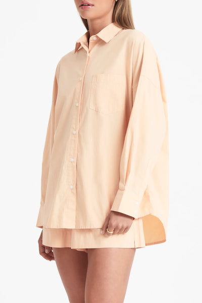 Cruz Poplin Short- Melon