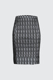 Acrobat Starlet Skirt- White/Black