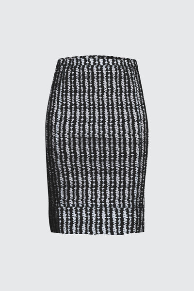 Acrobat Starlet Skirt- White/Black