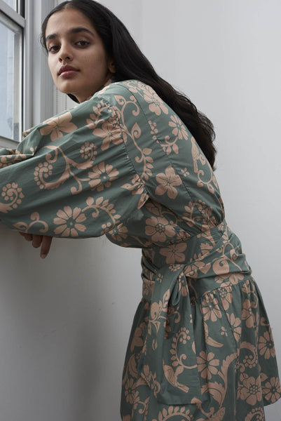 Gabriel Tie Side Mini Dress