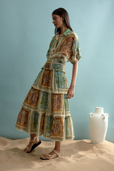 Delphine Split Hem Shirt